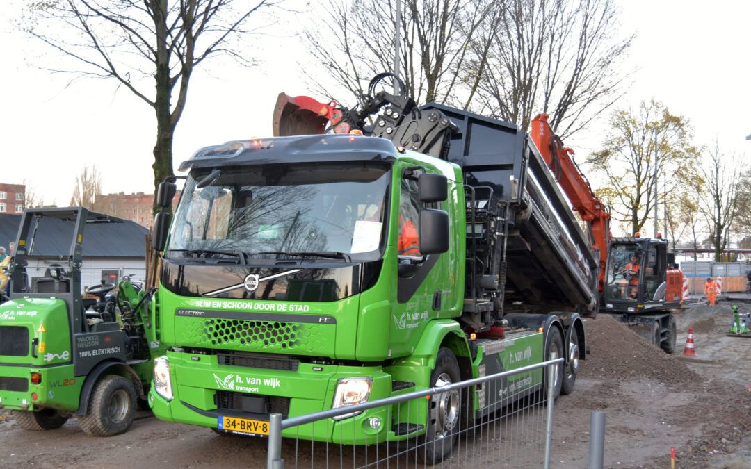 Elektrische vrachtwagen